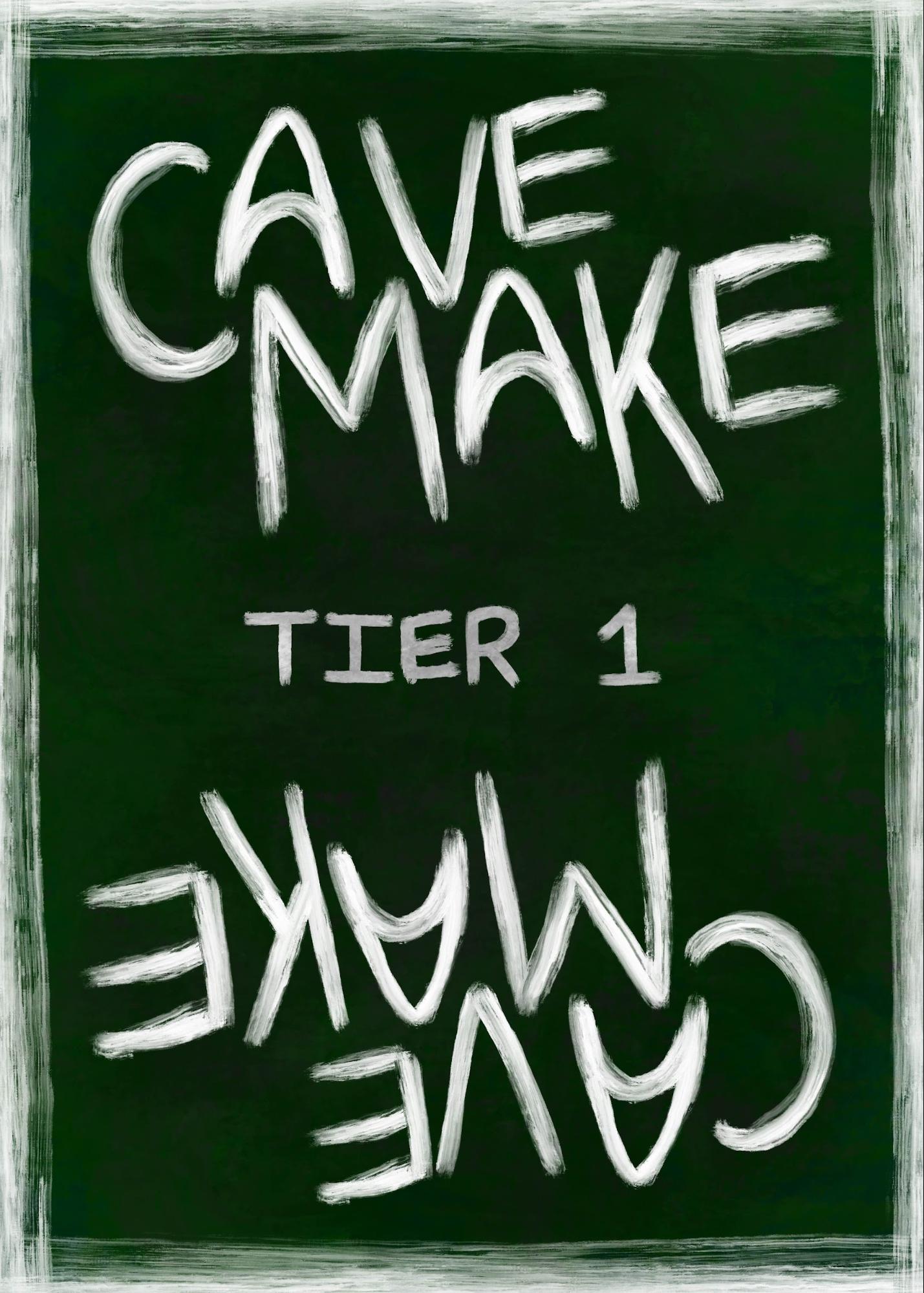 The back of the Tier 1 card deck.