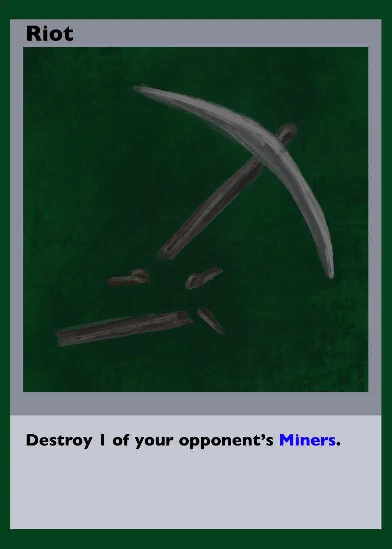 The Riot card in the Tier 1 deck.