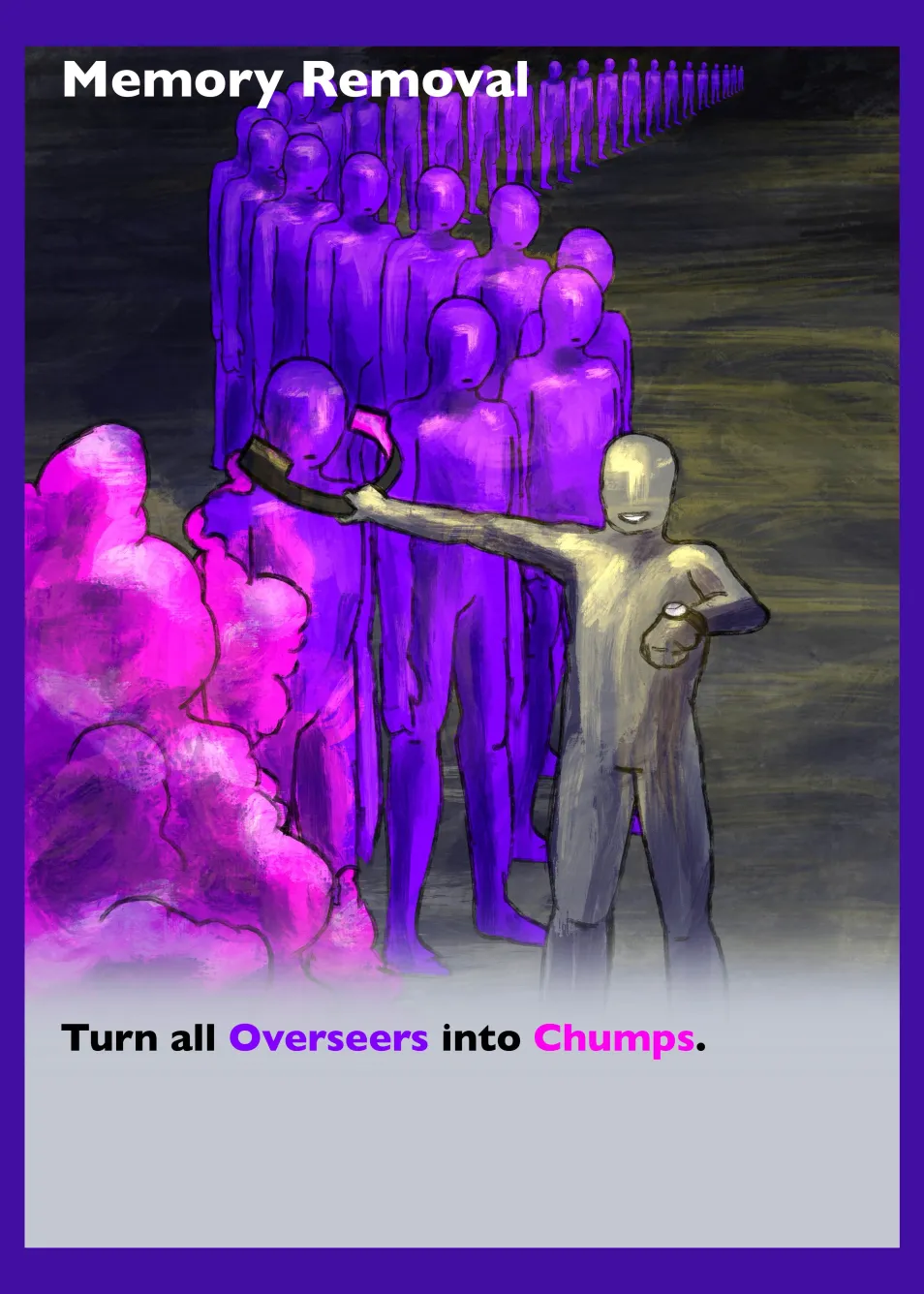 The Memory Removal card in the Tier 3 deck.